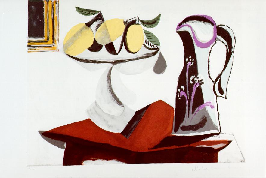 Picasso Still life with lemon and jug 1936